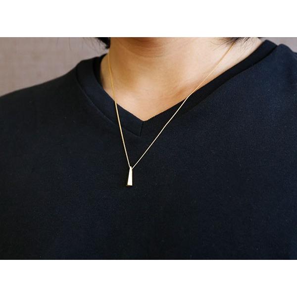 純金 ネックレス 24金 トップ メンズ ゴールド 24K ペンダントトップ k24 シンプル つや消し マット仕上げ 男性用 送料無料 人気 セール saleの画像