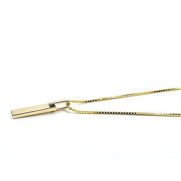 18金ネックレス トップ メンズ イエローゴールドk18 バー ブラックダイヤモンド ダイヤ ペンダント 18ｋ チェーン プレート トレジャーハンター セール SALE_2