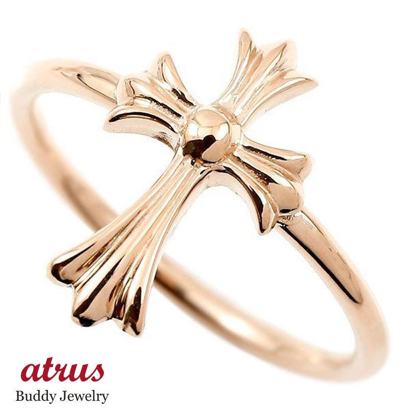 25 Off メンズ リング クロス ピンクゴールドk10 指輪 指輪 十字架 メンズ 地金 ピンキーリング 10金 クロス 男性用 人気 送料無料 リフィール Ba7efe3d Studio J Co