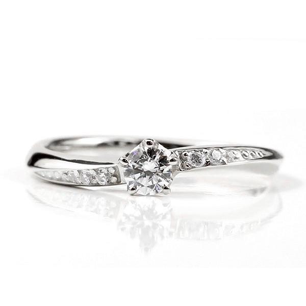 リング ゴールド 鑑定書付 VSクラス ダイヤモンドホワイトゴールドk10 エンゲージリング一粒 大粒 指輪 ピンキーリング 10金 婚約指輪 ダイヤ セール saleの画像