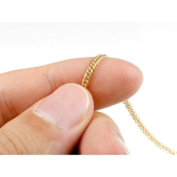 18金 ネックレス 喜平 メンズ レディース チェーンのみ 50cm 中空ダブル喜平 2.3ミリ幅 キヘイ イエローゴールドk18 18k シンプル あすつく 送料無料 saleの画像