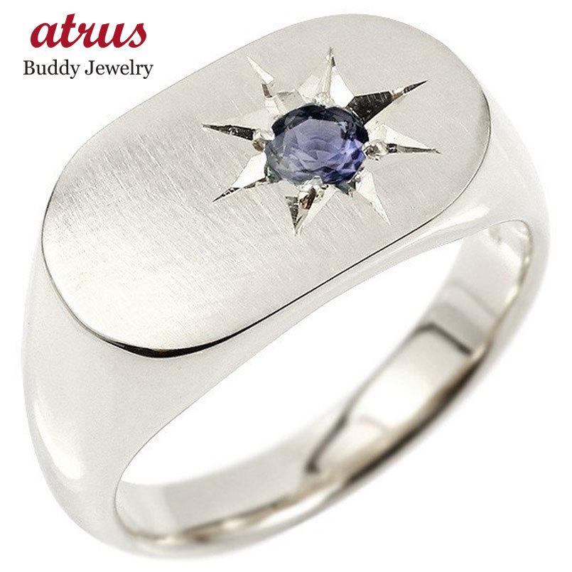 配送員設置送料無料 メンズ リング アイオライト ホワイトゴールドk10 印台 幅広 指輪 つや消し サテン仕上げ 一粒 後光留め 10金 男性用 ピンキーリング 送料無料 aiwim ジュエリー工房アトラス 通販 Yahoo ショッピング 格安 Www Ladislexia Net