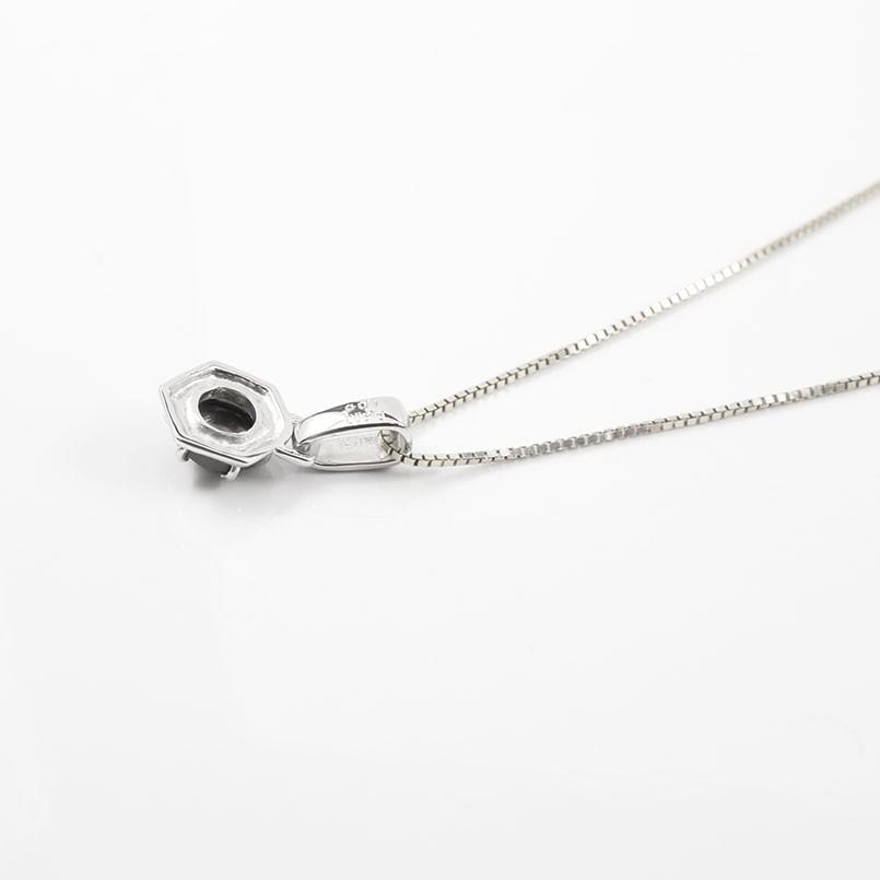 プラチナ ネックレス メンズ トップ 30代 ブラックダイヤモンド 1ct シンプル ダイヤ ペンダント pt900 男性 人気 チェーン 男性 送料無料 セール saleの画像
