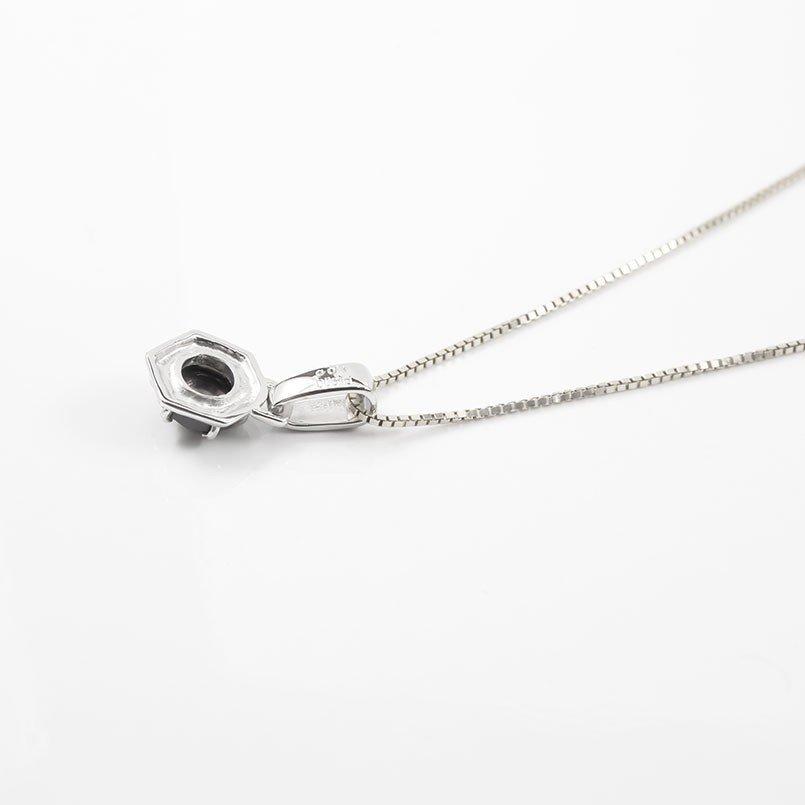 プラチナ ネックレス メンズ トップ ブラックダイヤモンド 1ct pt900 30代 シンプル ダイヤ ペンダントトップ 男性 チェーン あすつく 送料無料 セール saleの画像