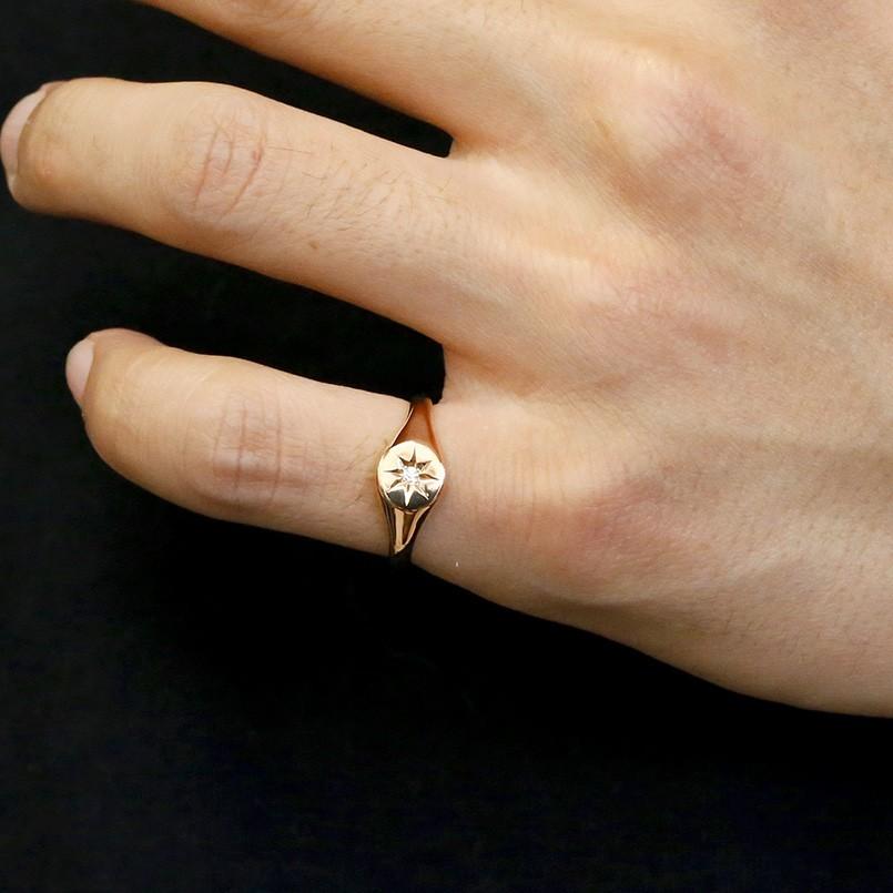 ゴールド リング メンズ 選べる印台 キュービックジルコニア 指輪 印台 10金 ピンクゴールドk10 丸 楕円 ひし形 ハート ピンキーリング 送料無料 セール SALE リング最大幅 最小幅 ピンクゴールドk10 リング 選べる印台 キュービックジルコニア 指輪 印台 10金 楕円 ハート 約8ミリ 5ミリ