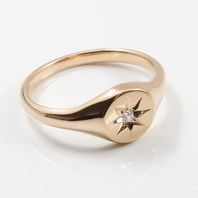 ジュエリー工房アトラス 婚約指輪 ダイヤ 安い リング 選べる印台