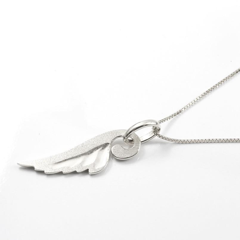 完動品 ネックレス トップ メンズ キュービックジルコニア ホワイトゴールドk10 羽根 ペンダント 10金 男性 天使 エンジェル 羽 翼 フェザーネックレス セール SALE 【PE9923922156】(34684円)