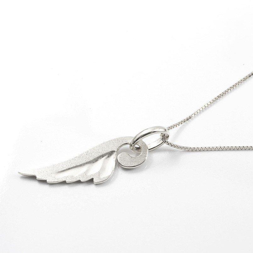 秋冬の主役◎ ネックレス トップ メンズ キュービックジルコニア ホワイトゴールドk10 羽根 ペンダント 10金 男性 天使 エンジェル 羽 翼 フェザーネックレス セール SALE 【OCQ1100260465】(38454円)