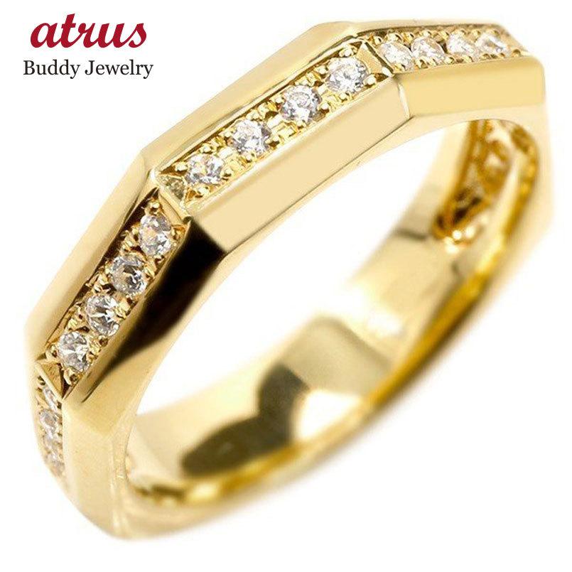 婚約指輪 ダイヤ リング イエローゴールドk10 ダイヤモンド エンゲージリング指輪 ピンキーリング 10金 宝石 レディース 送料無料 ホワイトデー 2024