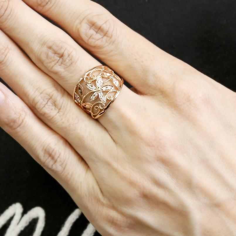 たもん k18 ゴールド リング #13 K18 カラーゴールドリング〕K18