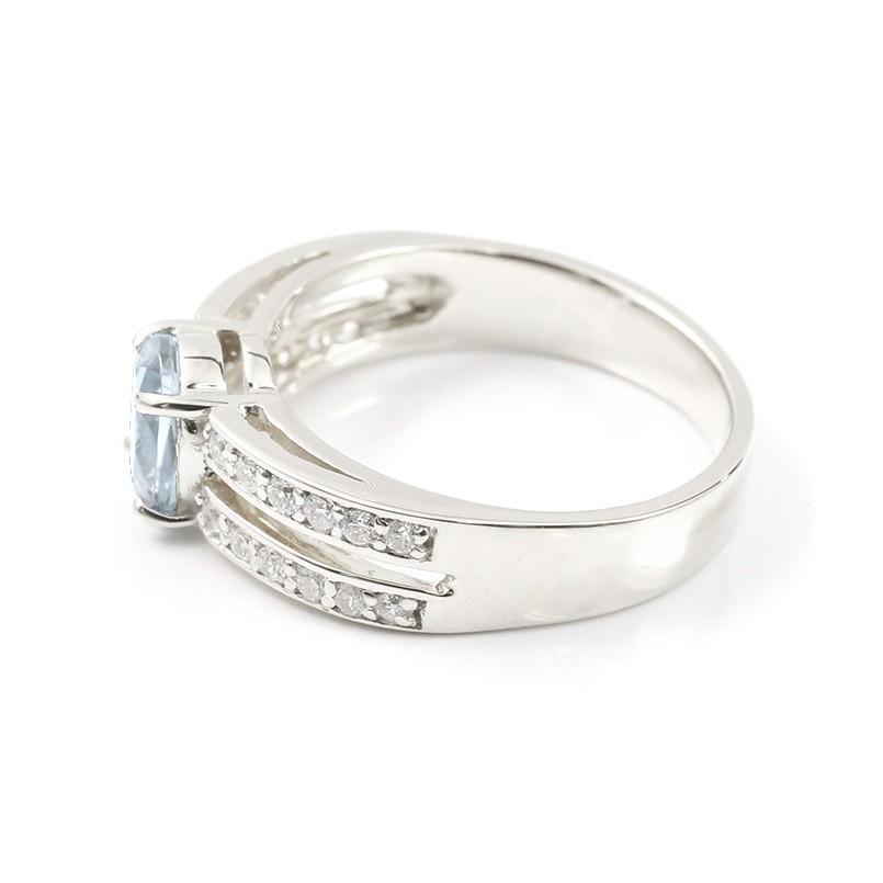 プラチナリング キュービックジルコニア アクアマリン 婚約指輪 ピンキーリング 指輪 幅広 エンゲージリング pt900 レディース 送料無料 セール SALE ブライダルアクセサリー