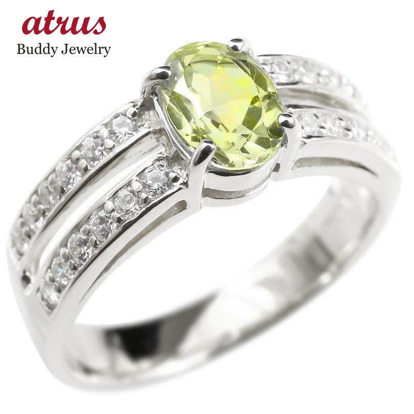 残りわずか リング キュービックジルコニア ペリドット シルバー925 婚約指輪 ピンキーリング 指輪 幅広 エンゲージリング Sv925 レディース 送料無料 ホワイトデー 売れ筋 Turningheadskennel Com