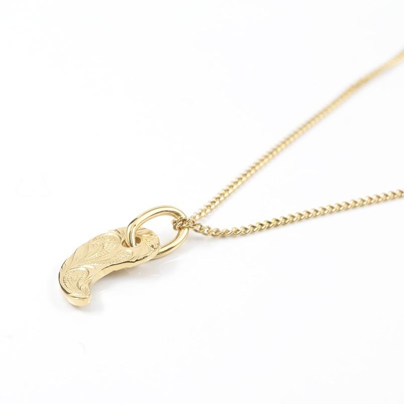 18金 ネックレス トップ 喜平 トップ メンズ ハワイアンジュエリー 勾玉 ゴールド 18k イエローゴールドk18 キヘイ まが玉 男性 人気 送料無料 セール saleの画像