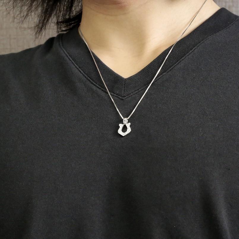 品質保証 Sv925 ペンダント シルバー925 馬蹄 ダイヤモンド メンズ トップ ネックレス ダイヤモンドネックレス ホースシュー チェーン 人気 クリスマス 送料無料 男性用 ホースシュー バテイ 蹄鉄 ダイヤ メンズアクセサリー