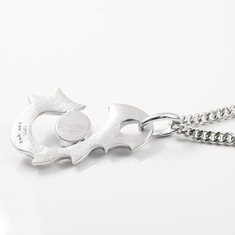 シルバー ネックレス 喜平 トップ 釣針 メンズ ブラックダイヤモンド 2ct ダイヤ 大ぶり フィッシュフック sv925 ペンダントトップ 人気 送料無料 セール saleの画像