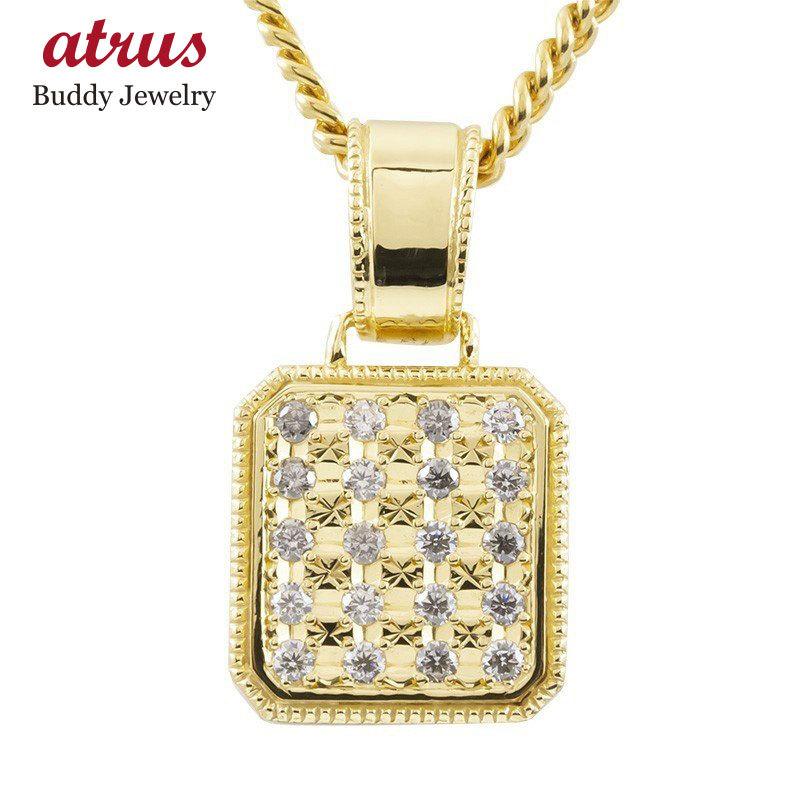 贅沢品 ネックレス メンズ 喜平用 ダイヤモンド イエローゴールドk18 男性用 ペンダント 送料無料 キヘイ 18金 ダイヤ メンズ 0 5ct 男性用 シンプル ミル打ち 送料無料 箕郷町 11a13a43 Shoppingmundooriental Com Br