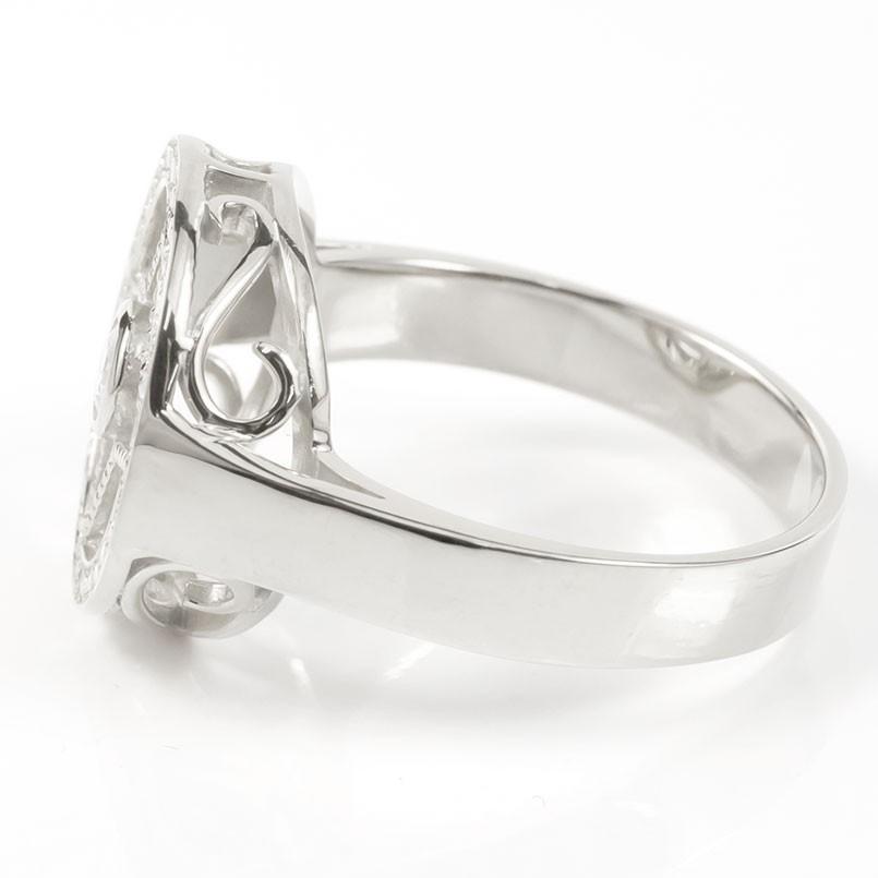 送料無料 メンズ プラチナリング キュービックジルコニア 四芒星 指輪 Pt900 ピンキーリング リング 男性用 コントラッド 東京 安い購入 Lespakigali Com