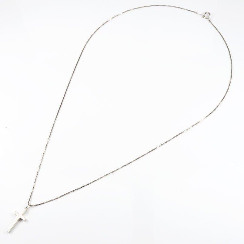 ネックレス トップ メンズ ブラックダイヤモンド シルバー925 クロス ペンダント sv925 ブラックダイヤ 一粒 十字架 男性 シンプル 送料無料 セール saleの画像