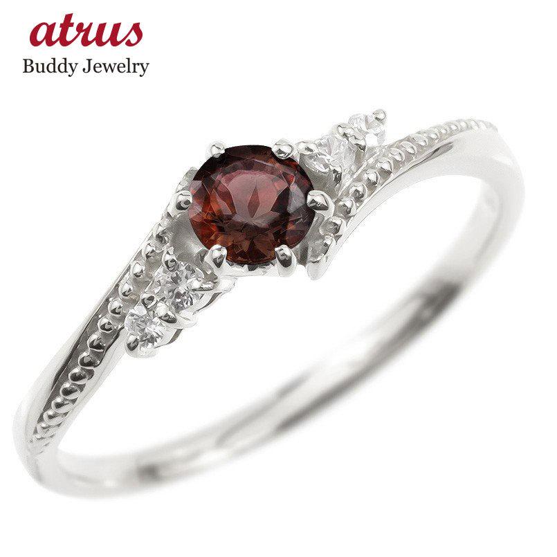 本日超得 ゴールド リング ダイヤモンド ガーネット 一粒 レディース 指輪 10k ホワイトゴールドk10 婚約指輪 安い ピンキーリング 大粒 ミル打ち 女性 送料無料 gwi ジュエリー工房アトラス 通販 Yahoo ショッピング 人気カラー再販 Www