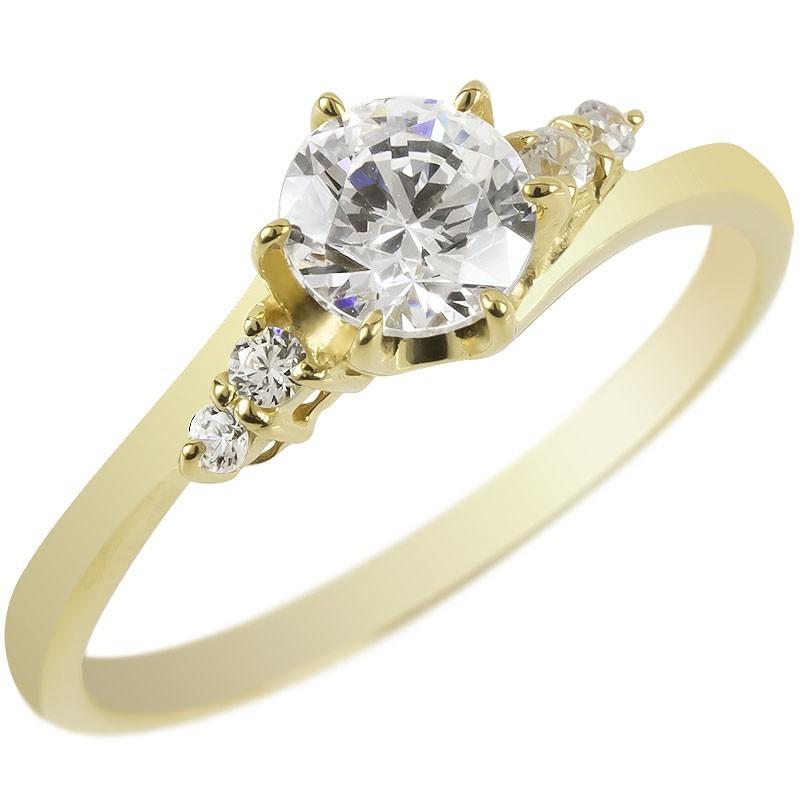 ジュエリー工房アトラス リング ゴールド 婚約指輪 ダイヤ 安い 18金 