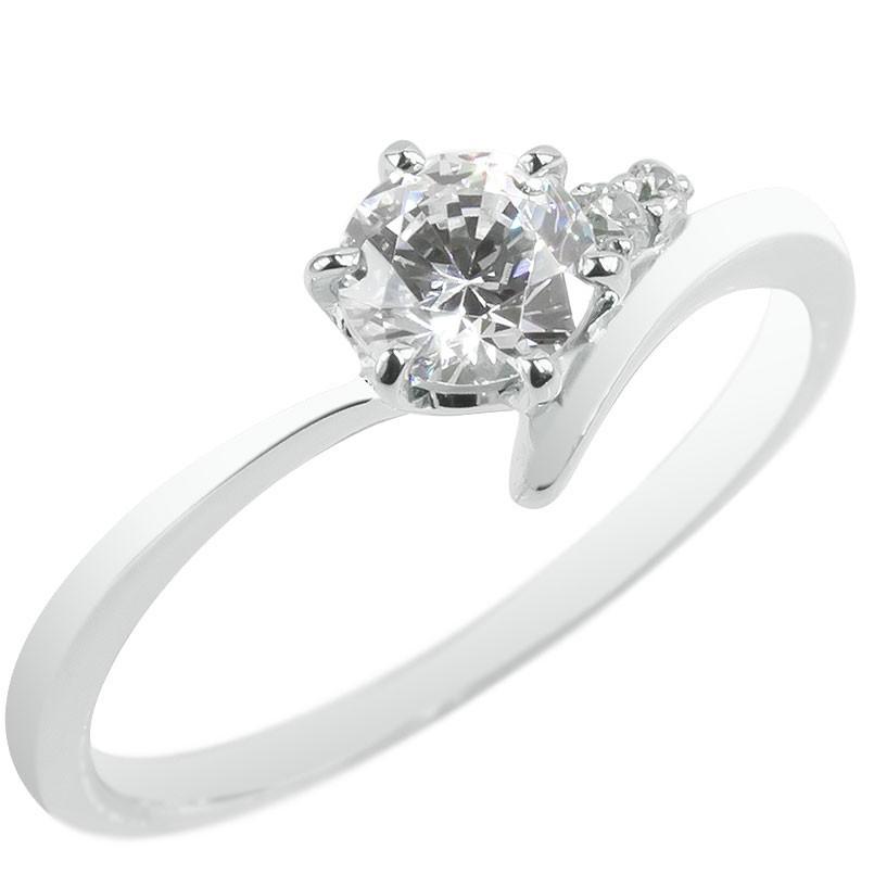 婚約指輪 ダイヤ 安い プラチナ リング pt900 鑑定書付き ダイヤモンド 一粒0.57ct SI 指輪 エンゲージリング シンプル 大粒 女性 送料無料 セール SALE