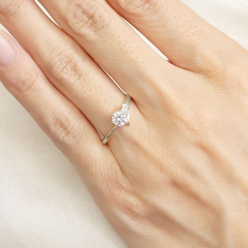 ジュエリー工房アトラス 婚約指輪 ダイヤ 安い プラチナ リング pt900 