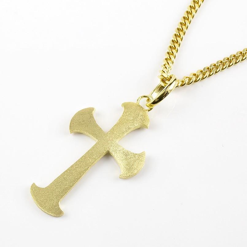 【クーポン】 18金 ネックレス メンズ ハワイアンジュエリー 喜平 クロス ペンダント トップ ゴールド 18K イエローゴールドk18 シンプル 十字架 送料無料 セール SALE 【YW2391981460】(83600円)