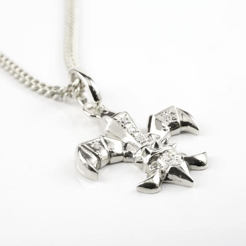 ジュエリー工房アトラス ネックレス メンズ トップ 喜平 ダイヤモンド  