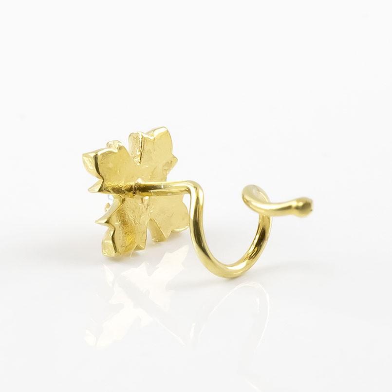 ピアス 18金 つけっぱなし 選べる キャッチのいらないピアス クロス ゴールド k18 18k 十字架 キャッチナッシャー 女性 送料無料 セール saleの画像