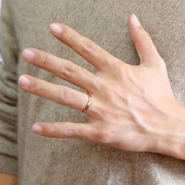 結婚指輪 安い ダイヤモンド ゴールド ペアリング ペア 2本セット マリッジリング ピンクゴールドk10 10k k10 シンプル スイートペアリィー 送料無料 人気 saleの画像