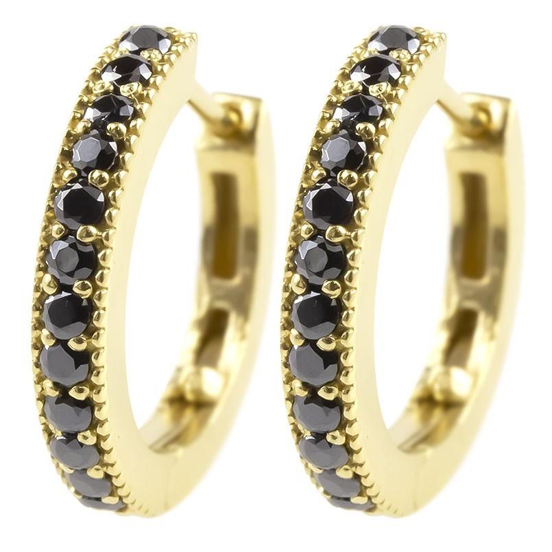 18金 フープピアス メンズ ブラックダイヤモンド ゴールド 18k リング 中折れ式 ステンレスバネ入り イエローゴールドk18 ミル打ち ピアス シンプル 男性 bkdym ジュエリー工房アトラス 通販 Yahoo ショッピング