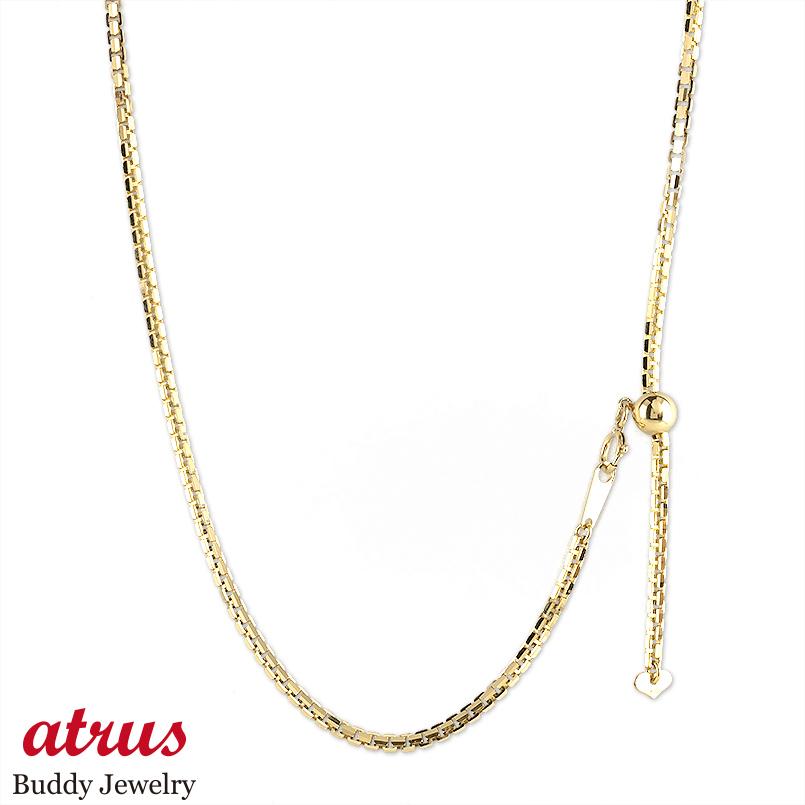 18金ネックレス メンズ 50cm イエローゴールドk18 ベネチアンチェーン 12面カット 地金 ネックレス 18金 18k K18 男性 送料無料 人気 ボーナスセール Web限定