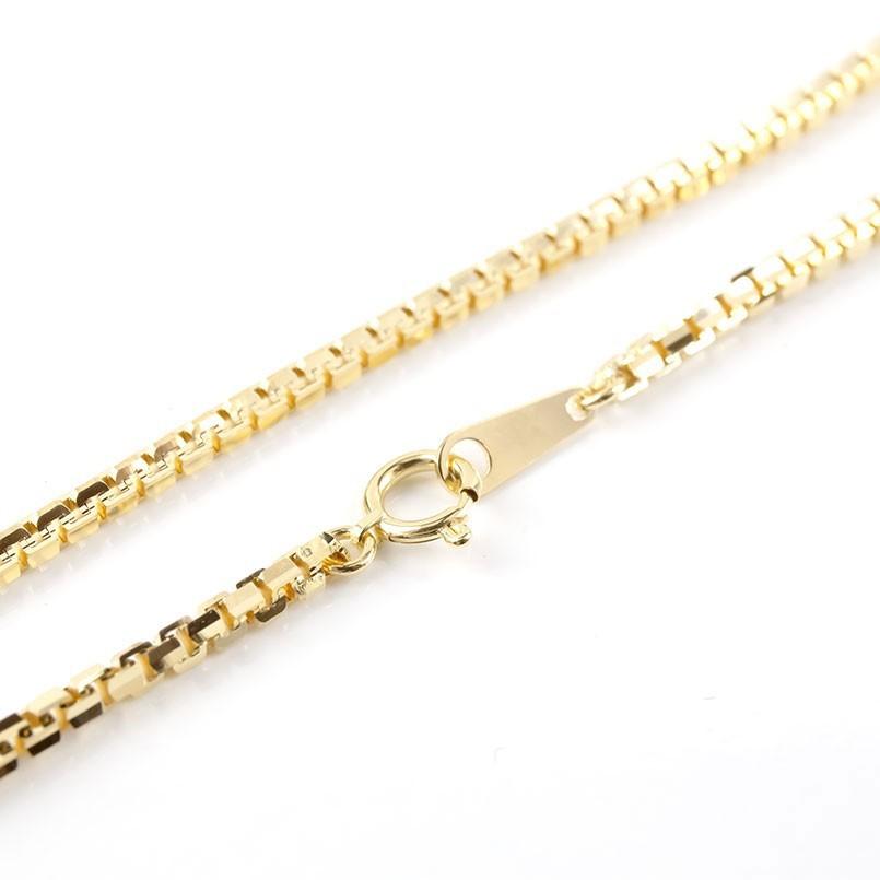 ジュエリー工房アトラス 18金ネックレス メンズ 80cm イエロー ジュエリー工房アトラス 18金ネックレス メンズ 80cm イエロー