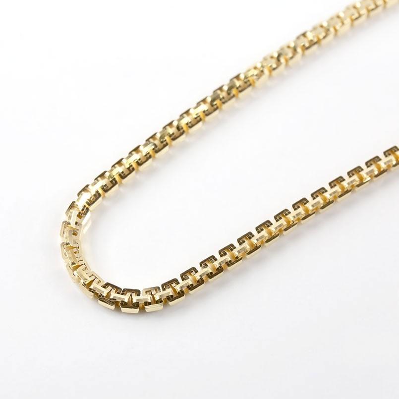 ジュエリー工房アトラス 18金ネックレス メンズ 80cm イエロー ジュエリー工房アトラス 18金ネックレス メンズ 80cm イエロー