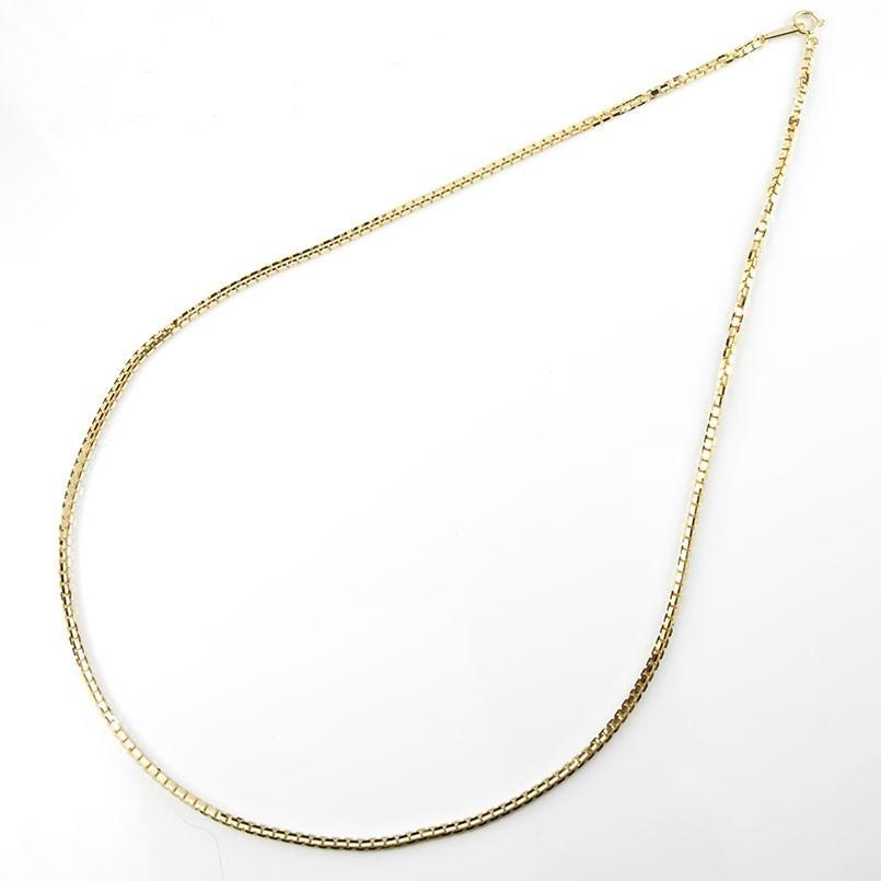 ジュエリー工房アトラス 18金ネックレス メンズ 80cm イエロー ジュエリー工房アトラス 18金ネックレス メンズ 80cm イエロー