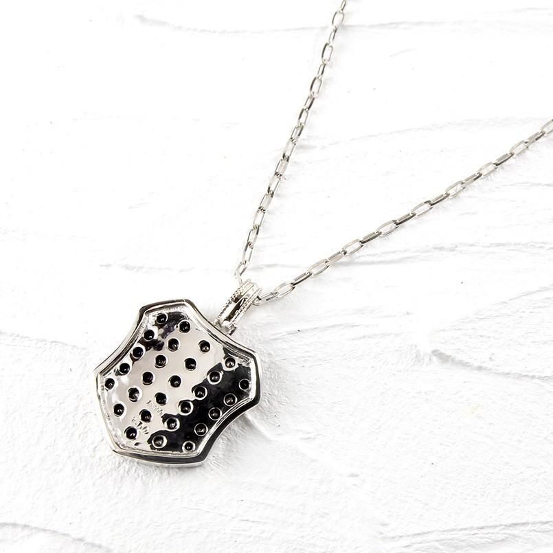 半額品 プラチナ ネックレス トップ メンズ ブラックダイヤモンド シールド ブラックメッキ ミル打ち 盾 ペンダントトップ Pt900 男性 チェーン 期間限定特価 Lespakigali Com