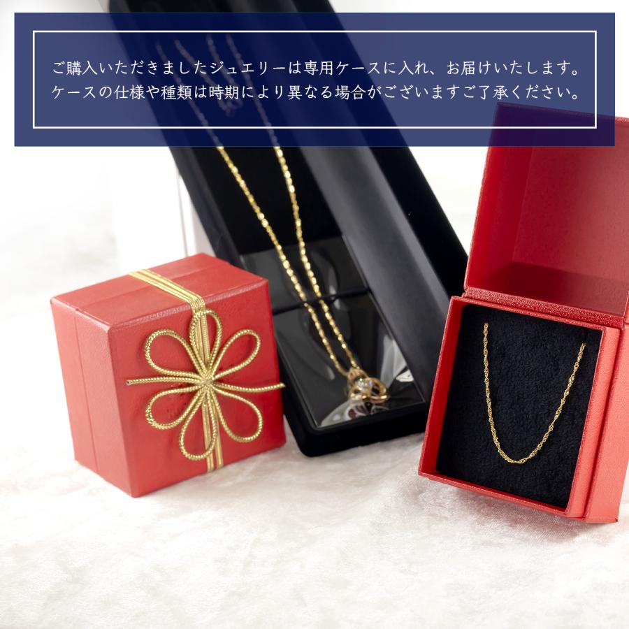 18金 ネックレス チェーンのみ 最長45cm〜最短24cm アズキチェーン 小豆 あずき ノンストレス 折り返し式 ゴールド 18k k18 地金 メンズ レディース 送料無料の画像