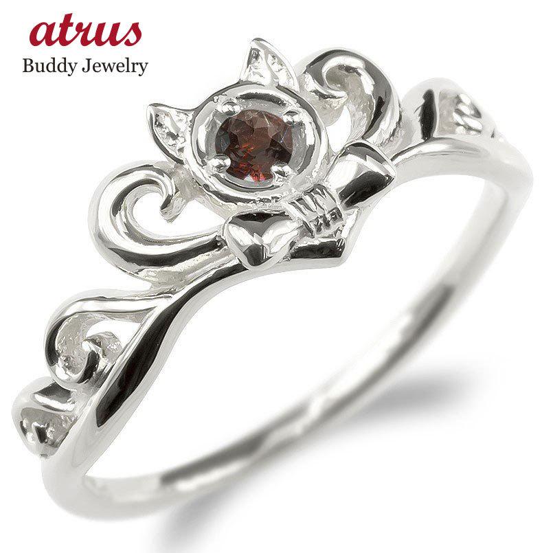 希少 ゴールド リング レディース ガーネット 猫 指輪 ホワイトゴールドk10 ティアラ リボン 婚約指輪 安い エンゲージリング ピンキーリング 女性 ネコ 送料無料 人気絶頂 Drive Hoteisrio Com Br