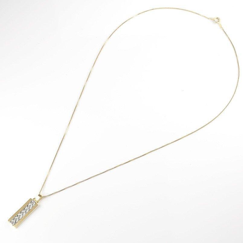 18金ネックレス トップ メンズ プラチナ コンビ 喜平 プレート イエローゴールドk18 pt900 シンプル キヘイチェーン つや消し 送料無料 人気 セール sale