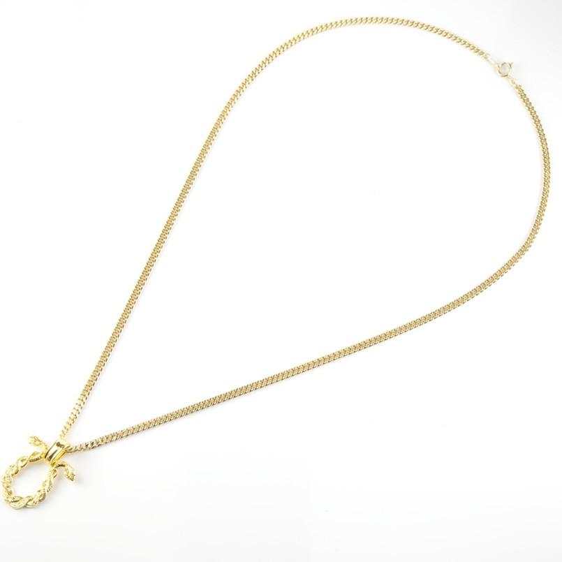 ジュエリー工房アトラス 18金 ネックレス メンズ トップ 喜平