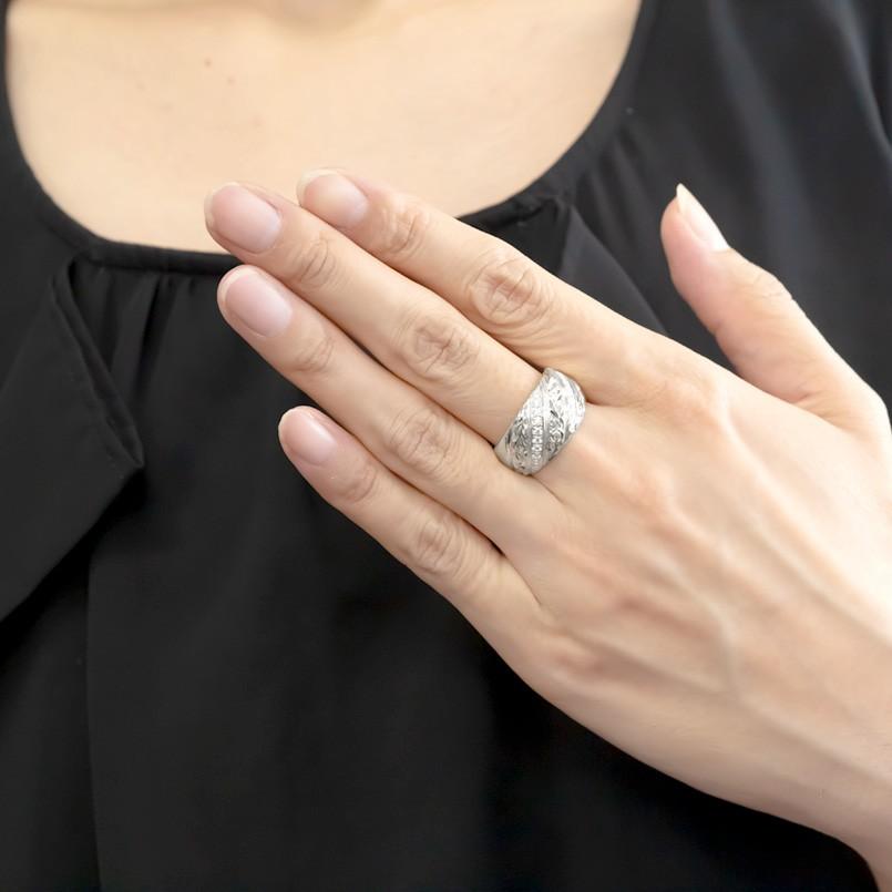 オンラインストア大人気 婚約指輪 安い シルバー リング キュービックジルコニア ハワイアンジュエリー 指輪 sv925 ピンキーリング リング 幅広 女性 送料無料 セール SALE ブライダルアクセサリー