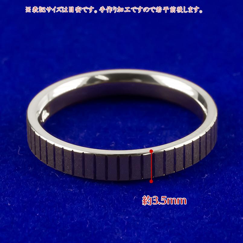プラチナ リング pt999 メンズ 純プラチナ 指輪 鍛造 ピンキーリング シンプル 地金 人気 男性 金属アレルギー 対応 送料無料 セール saleの画像