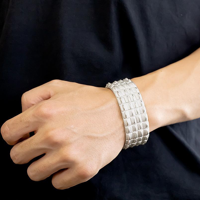 ジュエリー工房アトラス シルバー メンズ バングル ブレスレット