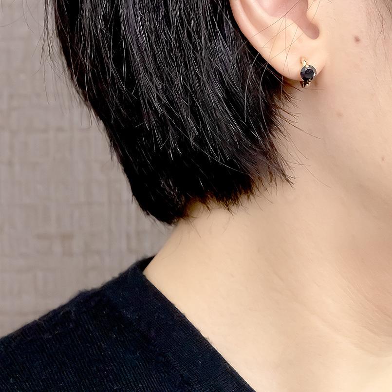 今季ブランド ピアリング 18金 ブラックダイヤモンド 0 8ct メンズ 片耳 イヤリング ノンホールピアス イエローゴールドk18 18k ダイヤ 一粒 イヤーカフ あすつく 送料無料 Dprd Jatimprov Go Id