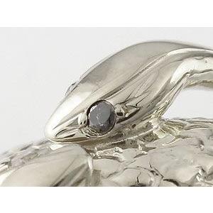 ジュエリー工房アトラス シルバー リング レディース 蛇 双頭 お守り