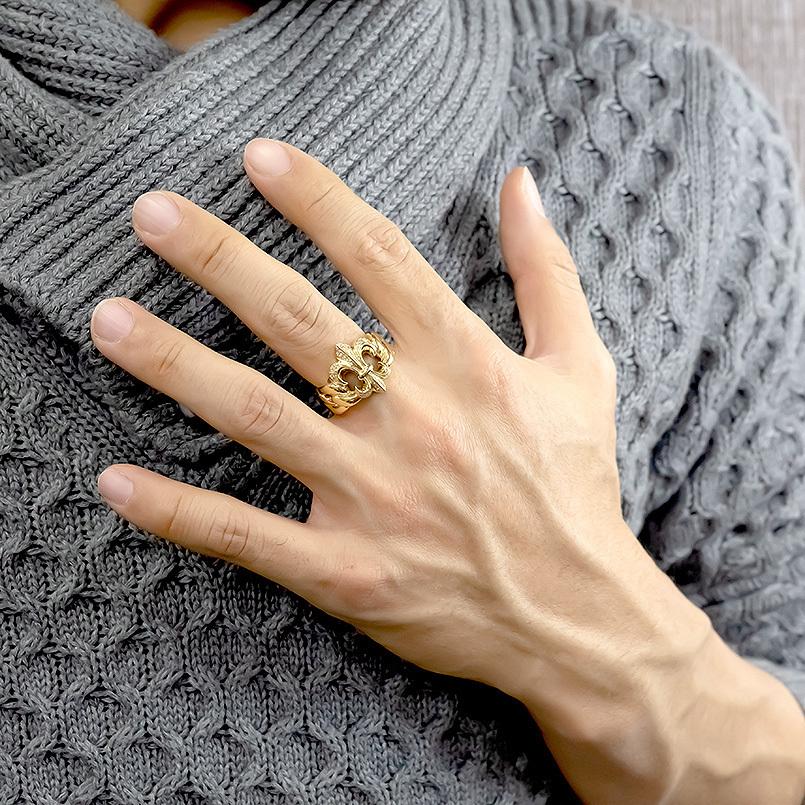 美品】18金ダイヤ入ピンキーリング4号大人気の為早い物勝ち