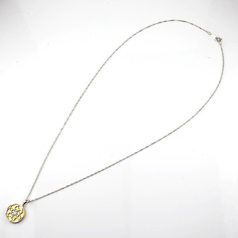 ジュエリー工房アトラス 純金 ネックレス 24金 トップ メンズ 24K