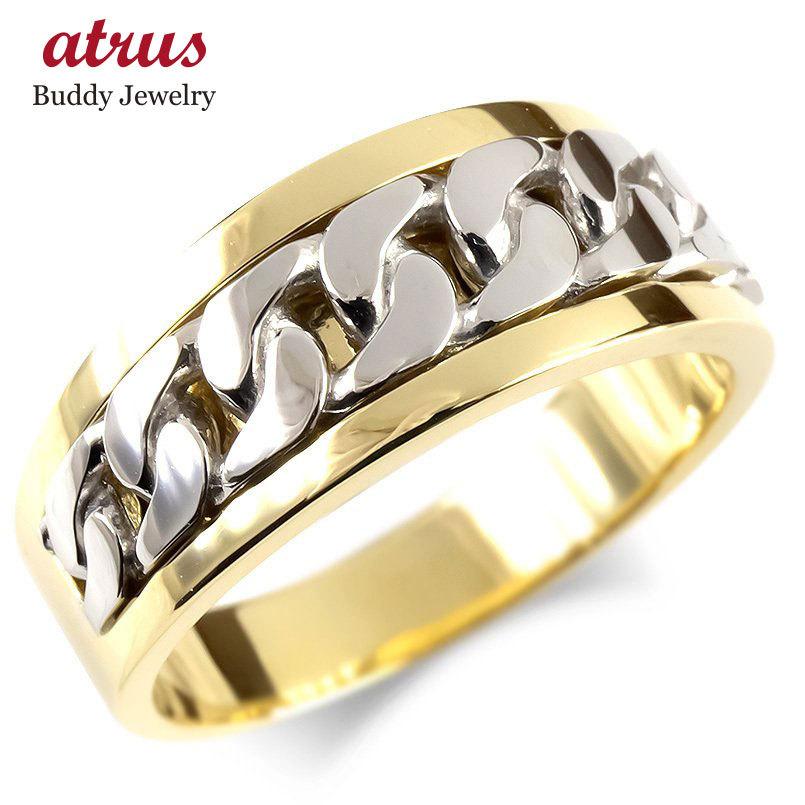 18金 プラチナ950 リング メンズ 指輪 喜平 コンビ ゴールド 18k イエローゴールドk18 Pt950 太め ピンキーリング 男性 幅広 送料無料 2102tp100ypm ジュエリー工房アトラス 通販 Yahoo ショッピング