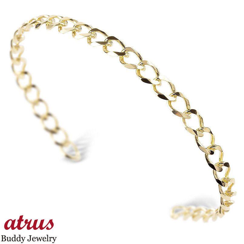 在庫一掃 18金 メンズ バングル 喜平 シングル ブレスレット シンプル 地金 ゴールド 18k イエローゴールドk18 男性 キヘイ 送料無料 正規激安 Secretoftheislands Com