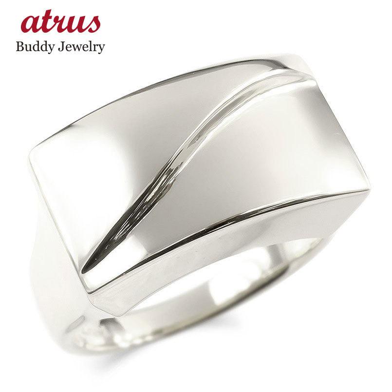 プラチナ リング メンズ 指輪 地金 pt900 ピンキーリング 幅広 リング 人気 男性 モダン 送料無料 セール SALE